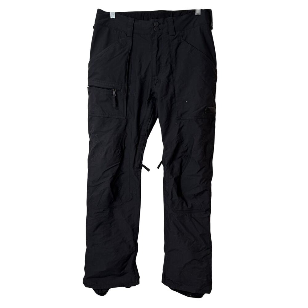 Burton Men's Southside Pant Black Snow Shell Cargo Waterproof Small‎